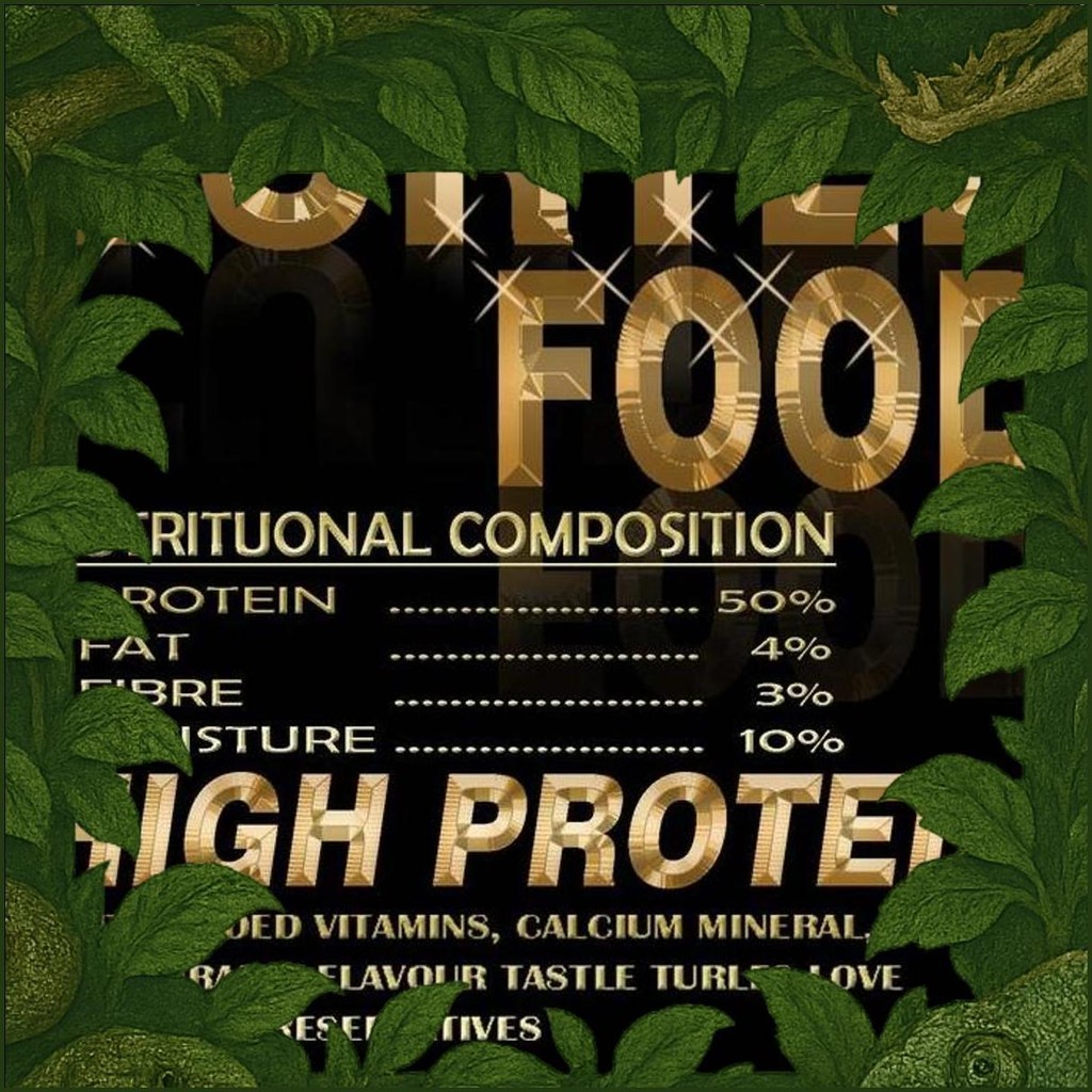 3Kg Makanan Kura Kura Res Brazil Ambon Pelet Turtle Damer Damput Monbi