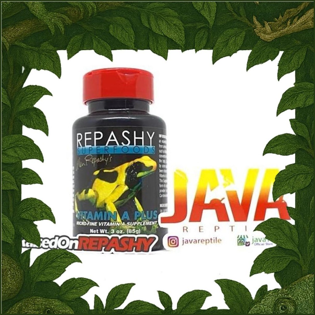 Repashy Vitamin A Plus 85Gr Supplemen Dart Frog Pacman Freddy Pixie