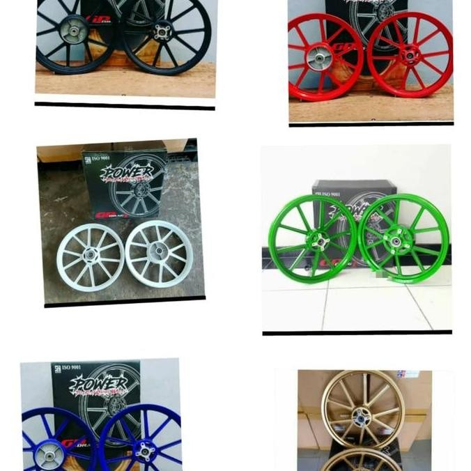 Velg Racing Power Gp Drag Model Daytona Ninja R/Ss Uk 160/185-17