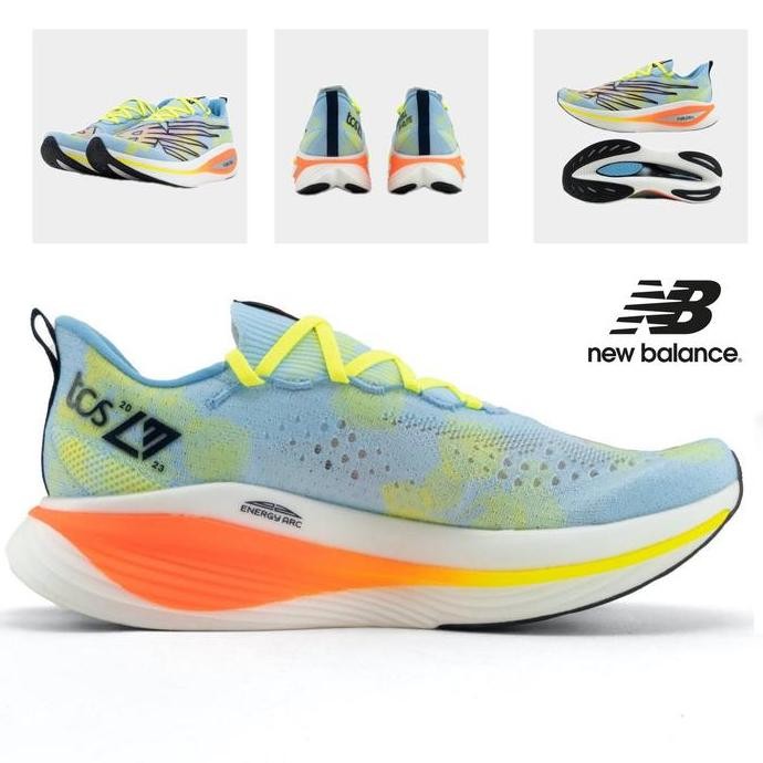 Sepatu NB NEW BALANCE V3 RUNNING BLUE HAZE