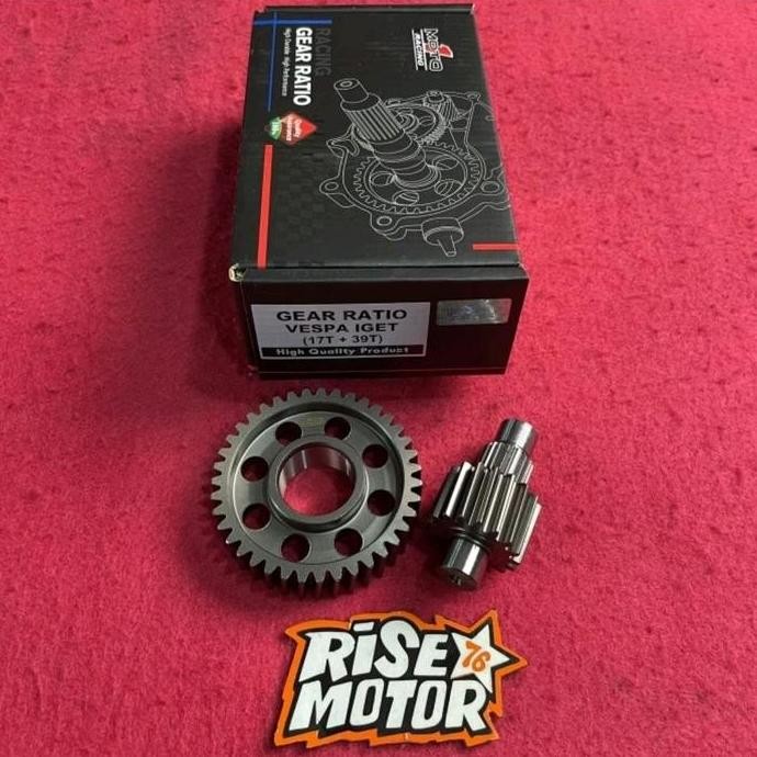 Gear Ratio Moto 1 Vespa Iget