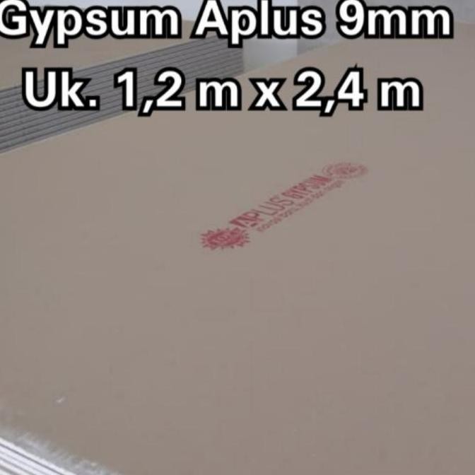 GYPSUM BOARD - PAPAN GYPSUM - GYPSUM A PLUS