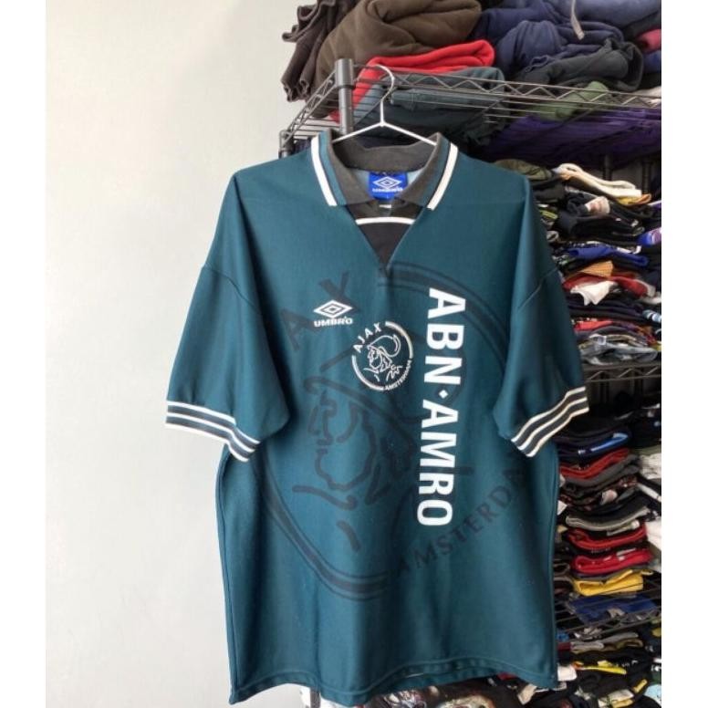 Retro | Kaos Jersey Retro Ajax Away 1996 1997 Jersey Klasik Jersey Retro Grade Ori