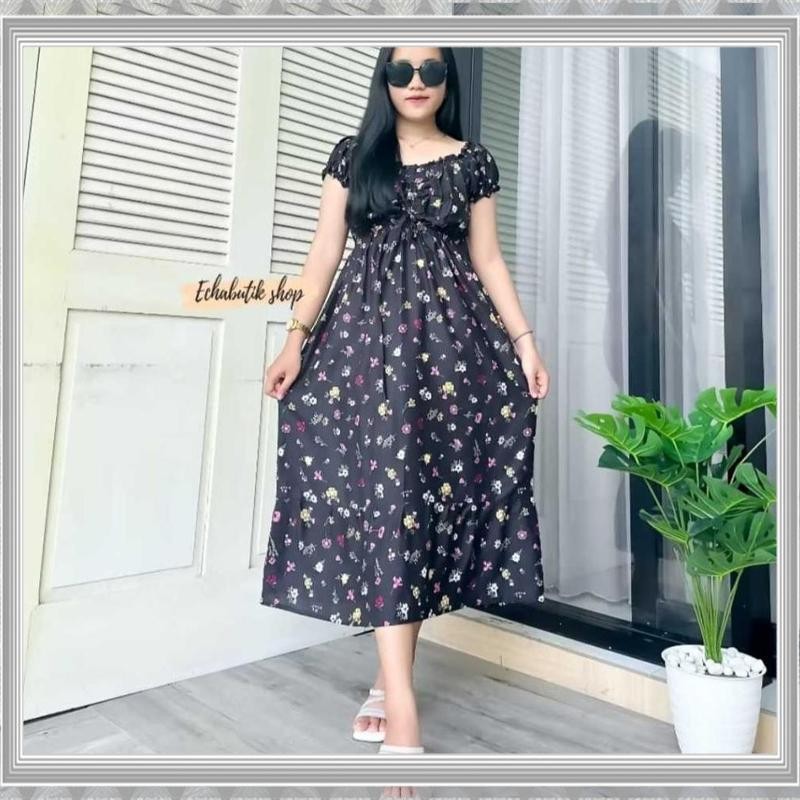 Cuci Gudang REALPICT - Dress Bali Model Casandra SHASTA Fashion Wanita Terbaru Kekinian Viral Daster