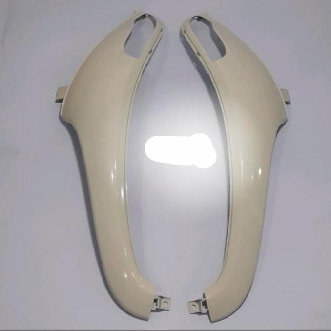 Legshield Sayap Luar Honda Scoopy Fi 2013 - 2016 Krem Cream