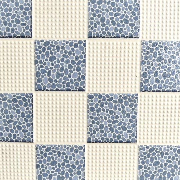 KERAMIK DINDING 25X25 KOTAK BIRU-KERAMIK KOLAM RENANG-KOLAM IKAN