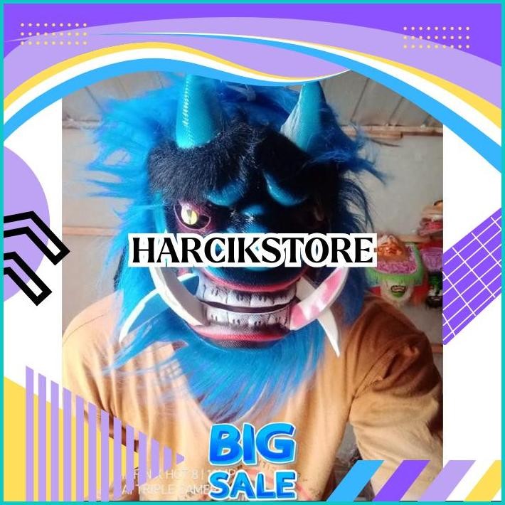 Buta Gedrug/Topeng Gedrug Mulut Bergerak/Topeng Buto Gedrug PROMO