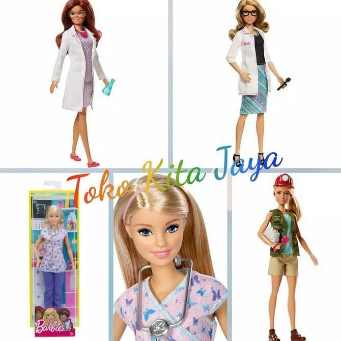 (Best) Boneka Barbie Pekerja Profesi Dokter Penari Penemu dll Ori Mattel
