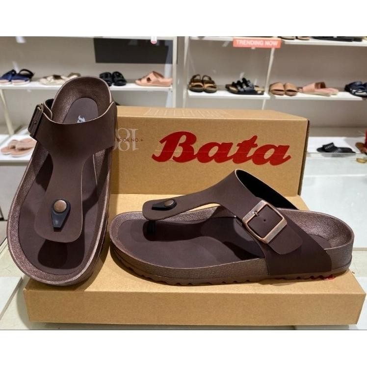 Sandal Jepit Karet Bata Pria Anti Slip 8724173