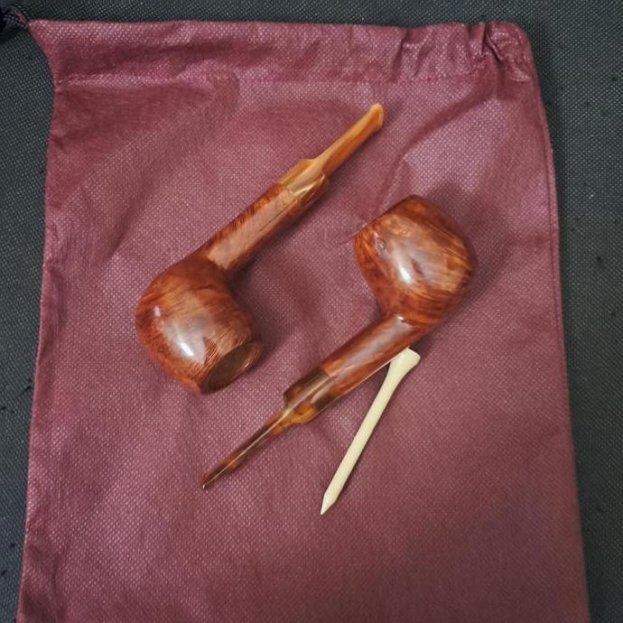 PROMO Monroe Fancy Apple, Local Artisan Briar Pipe