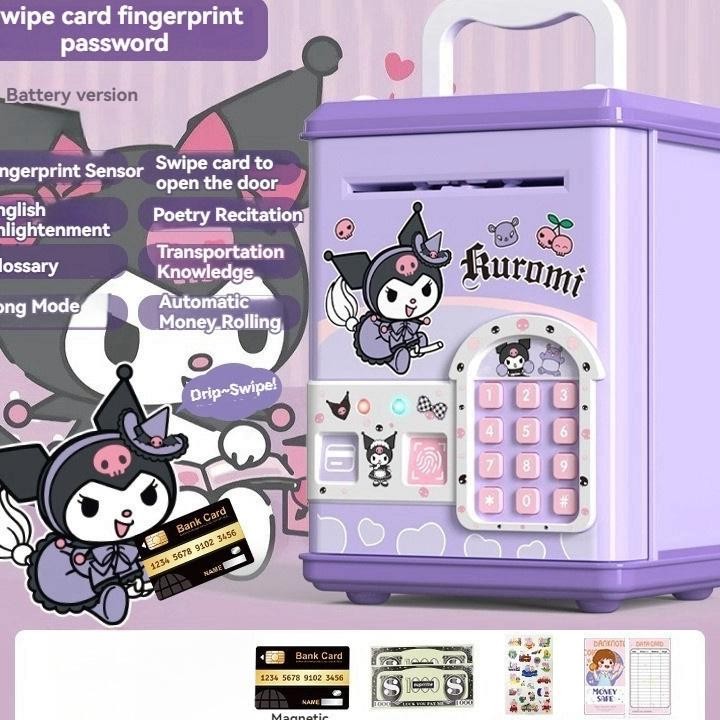 24H Codgesek Sidik Jari Kartu Untuk Membuka Kunci Celengan Atm Sidik Jari Celengan Mainan Celengan C