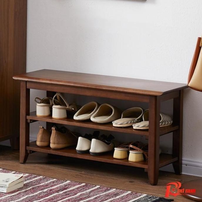 Rak sepatu kayu / Rak sepatu / rak sepatu minimalis / rak sepatu tutup