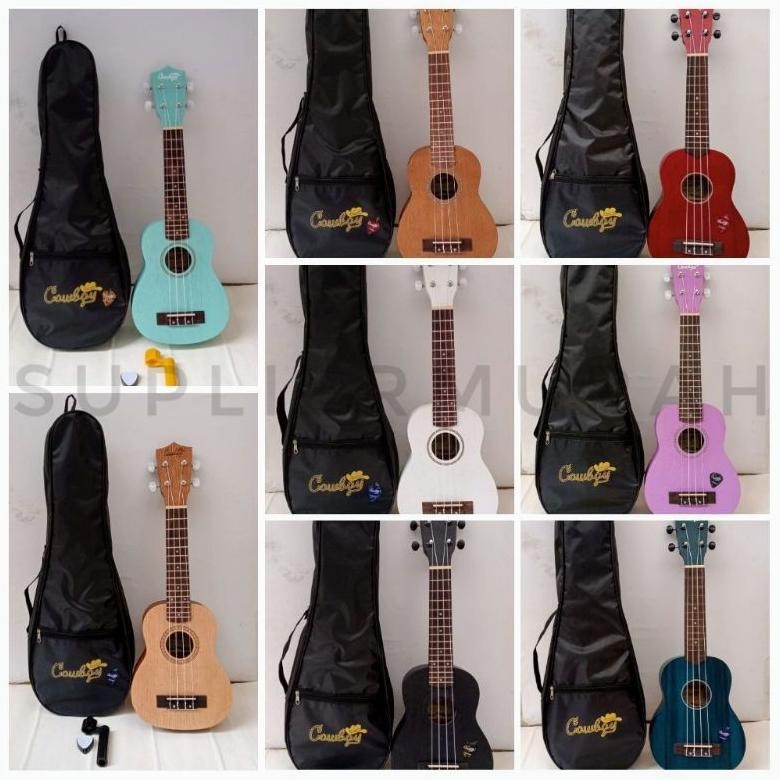 COWBOY Ukulele Cowboy 21 inch Soprano Sopran ORIGINAL
