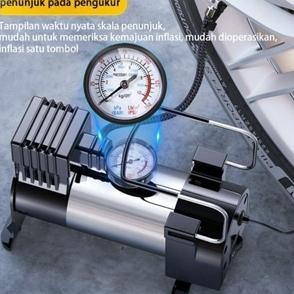 Hot Sale - terkini Paket kompresor Mini Power Listrik 12v kompresor mini Plus adaptor 16 silinder po