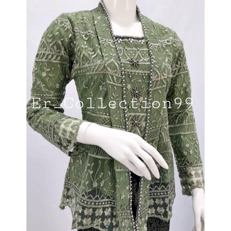 Hot - Kebaya Modern Model Kutu Baru Payet Terbaru