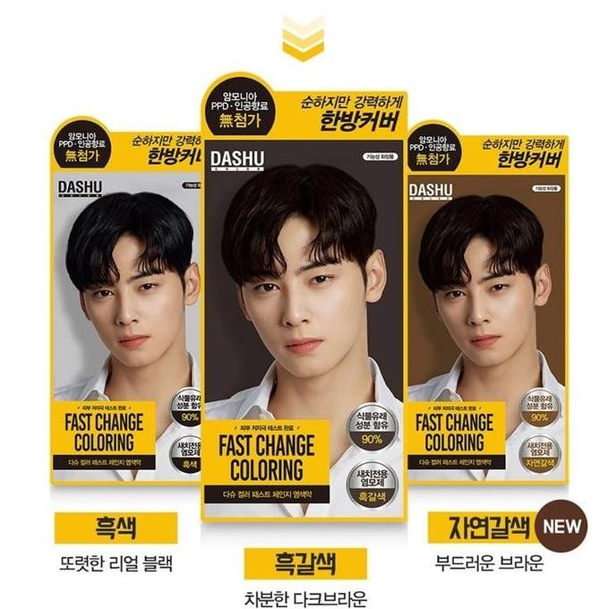 Dashu Fast Change Coloring Pewarna Rambut Hair Coloring Korea