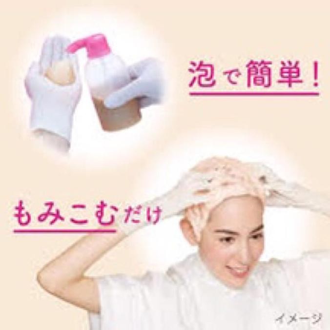 Liese Blaune Creamy Bubble Foam hair color penutup uban