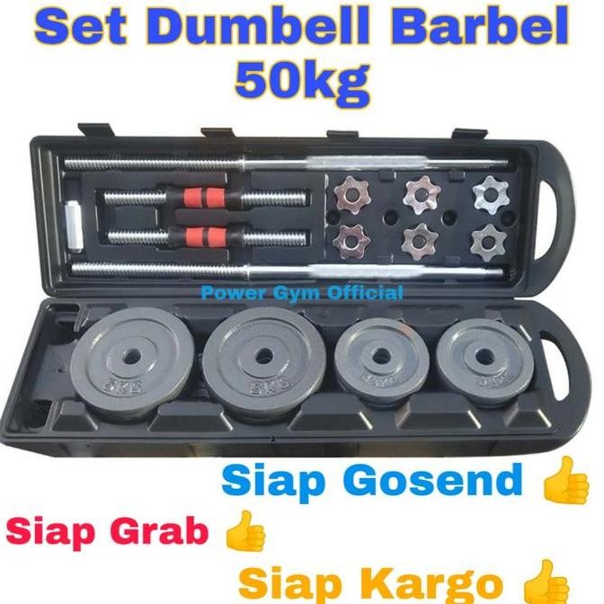 Dumbell Set 50kg Termurah 