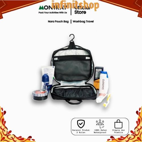 MONTRAV - Tas Tempat Sabun - Tas Alat Mandi Traveling - Nara Grosir