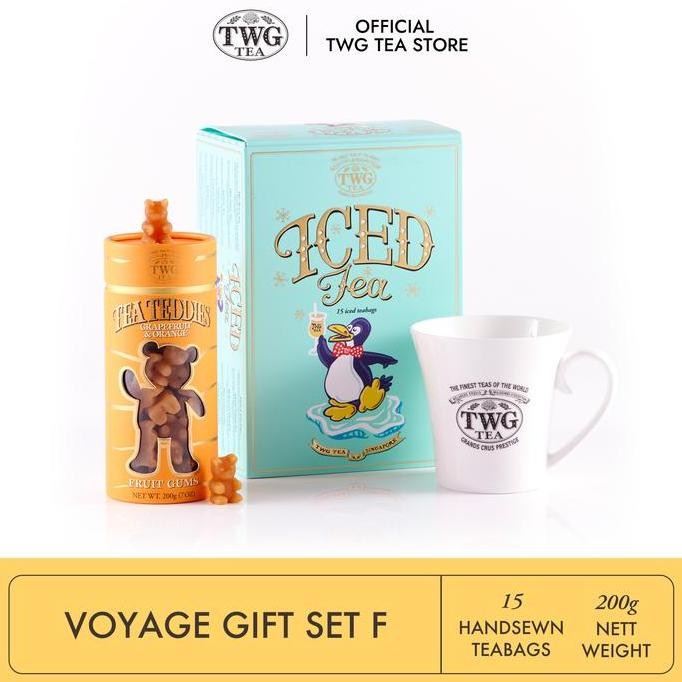 BEST SELLER TWG TEA | VOYAGE GIFT SET | A - H | ICED TEA BAG & TEA TEDDIES 
