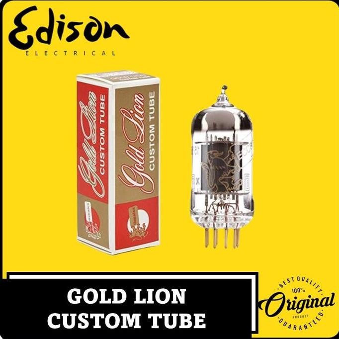 Promo GOLD LION GENALEX 12AX7 Twin Triode Preamp Vacuum Tube 5814 COD