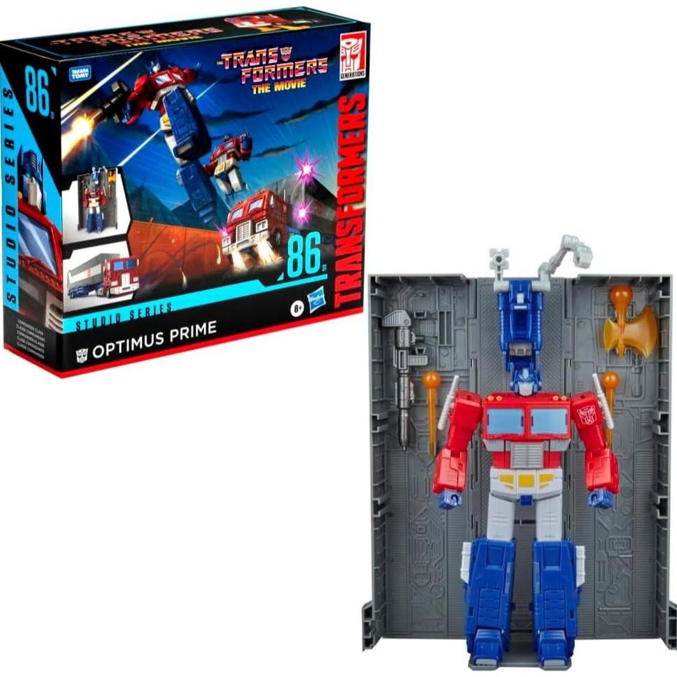 READY READY TRANSFORMERS TOYS STUDIO SERIES COMMANDER CLASS THE THE MOVIE 86-31 OPTIMUS PRIME TOY,