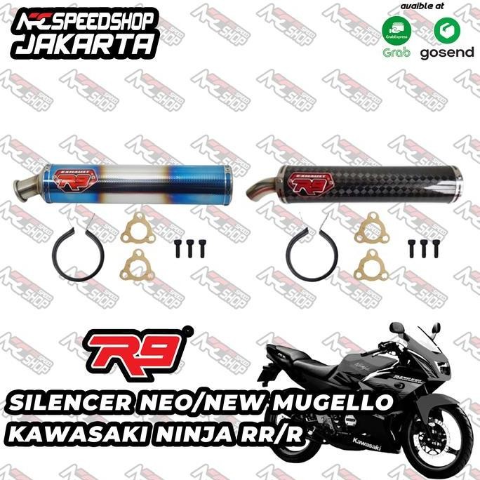 Knalpot R9 New Mugello Silencer Only / Silencer Mugello