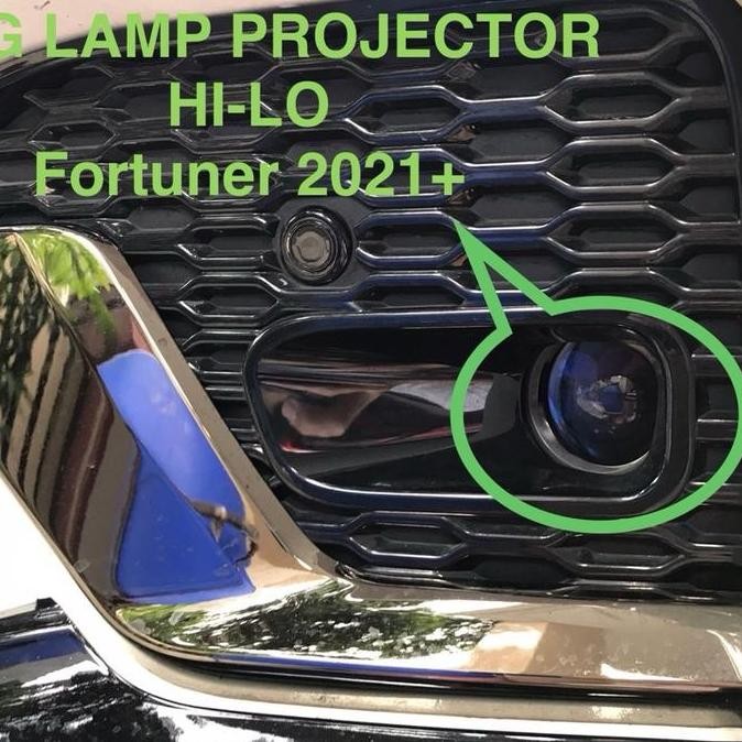Fog lamp new Fortuner GR TRD VRZ 21-23 facelift projector BiLed Hi Lo
