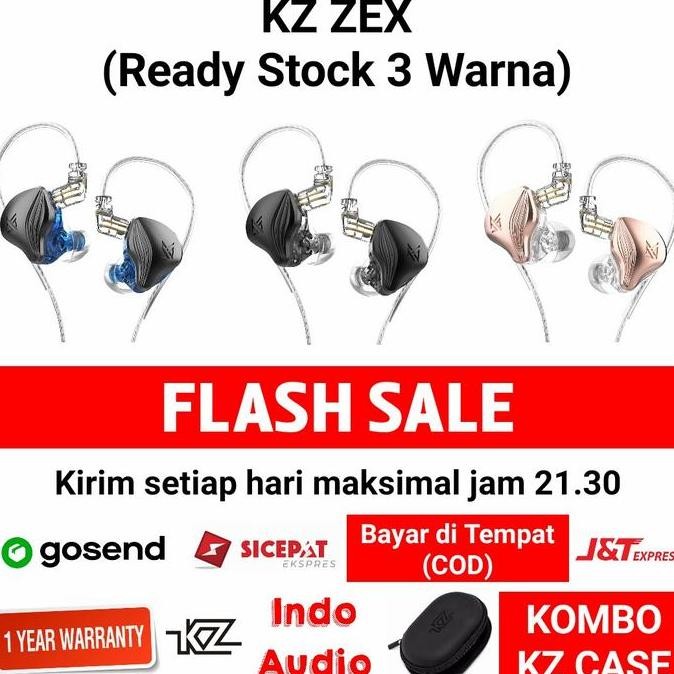 Kz Zex Electrostatic Dynamic Driver In Ear Earphone Kz Edx Pro Kz Az09