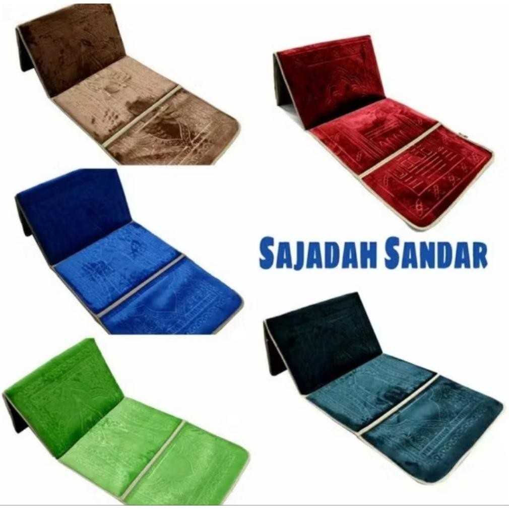 sajadah sander polos,sajadah terlaris,sajadah sandar premium