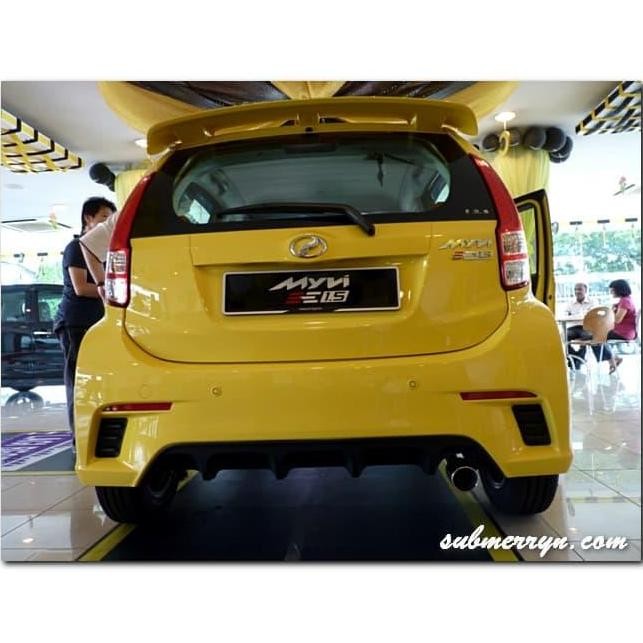 Bemper sirion MYVI SE untuk daihatsu sirion 2011-2014
