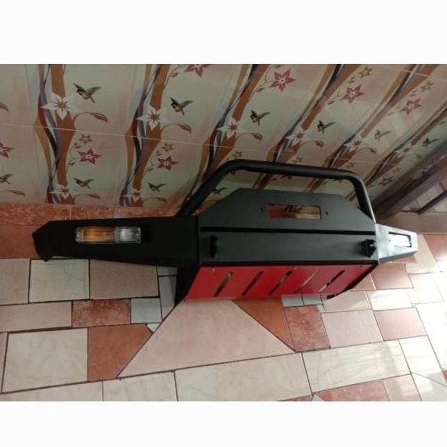 BEMPER DEPAN VITARA ESCUDO MODEL APLAT BESI TEBAL BUMPER SIDEKICK