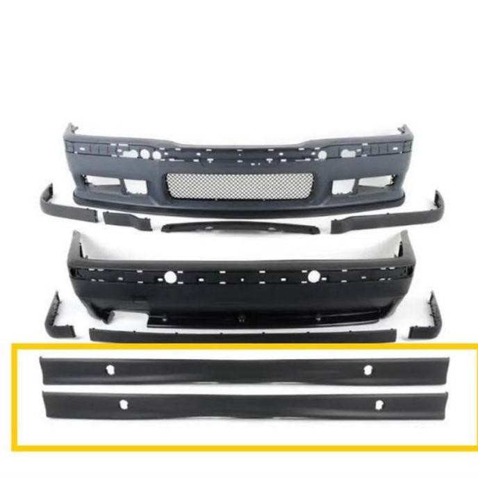 Side Skirt BMW E36 Mtech Sepasang ABS Plastik