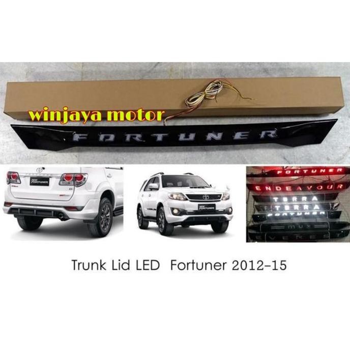 Trunklid /Trunk Lid Led Toyota Fortuner 2012 - 2015