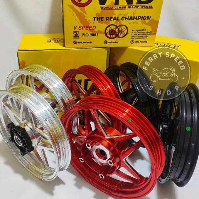 Velg Racing Vnd V Speed Pcx 160 Abs & Pcx 160 Cbs / Pelek V Speed Gen 1 185/215-14 Pcx 160 Cbs & Abs