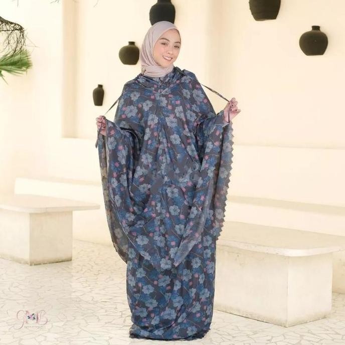 Mukena Travel Mini Parasut Korea Premium Tas Rantai