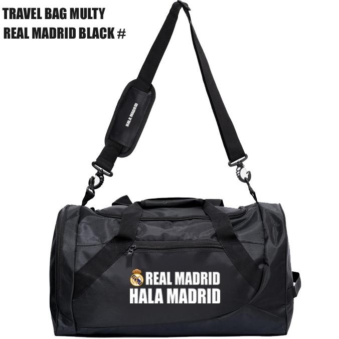 Kuke Tas Real Madrid - Travel Bag Real Madrid - Tas Klub Bola Real Madrid At43