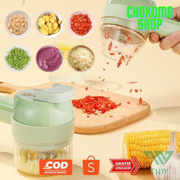 UFO-2025 fb-4 h-4 ?Newest Version?TNW KB4 Food Chopper Protable Mixer Blender Quatre Kapsule 4 In 1 