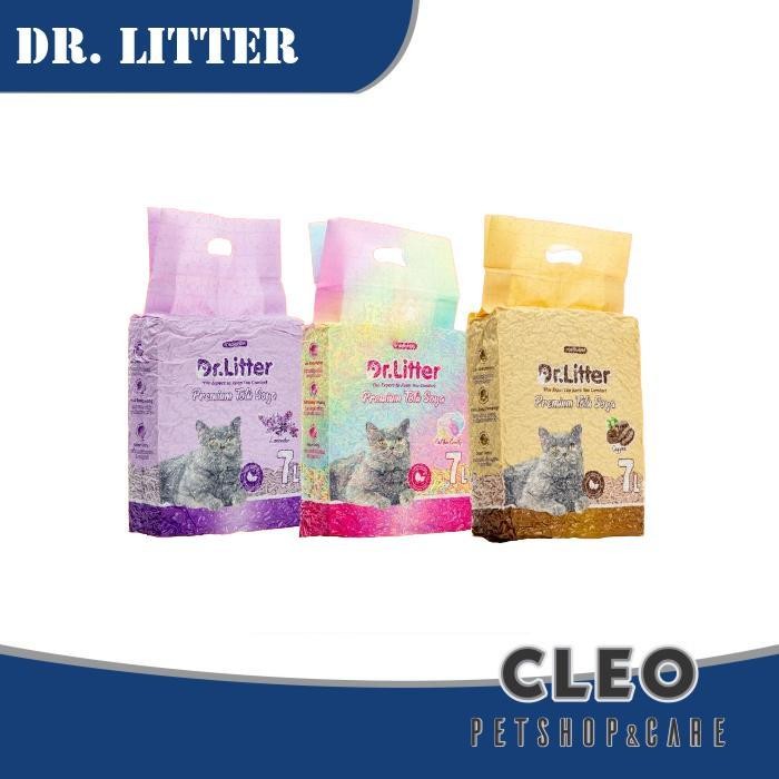 Pasir Kucing Tofu Cat DR. Litter 7 Liter Sands