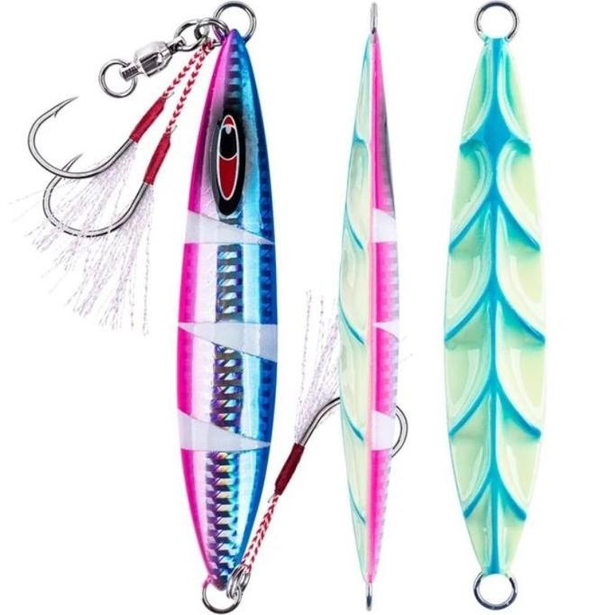 metal jig premium goture 100,150,200 gram kualitas tinggi