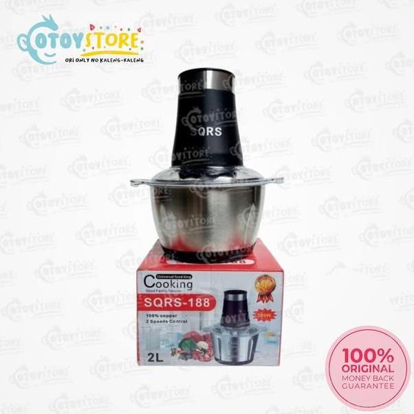 Universal Chopper Sqrs 188 Chopper Daging Blender Stainless Srs188