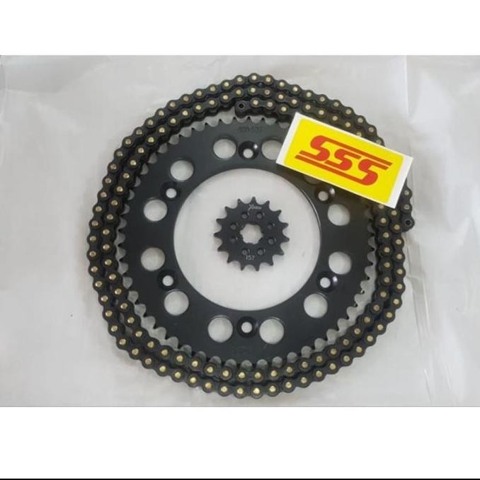 Gear Gir Set Crf 150L Full Black Series Vzm Xtream Sss