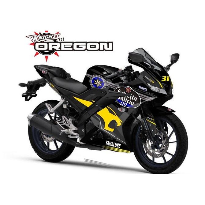 DECAL STRIPING R15 V3 VVA 3vds Motorcycle Original