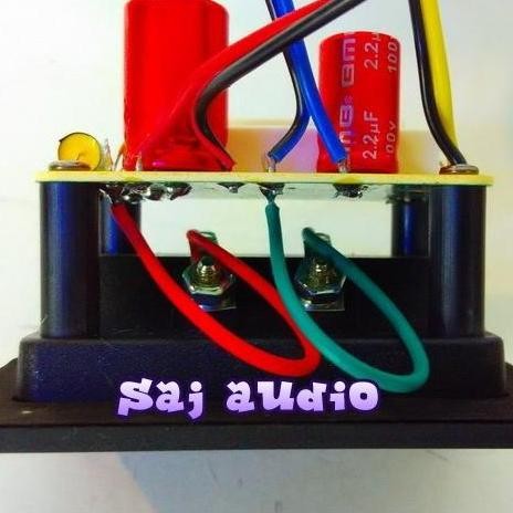 Bmb Terminal Box Speaker Plus Crossover 3Way N Kabel Siap Pakai...