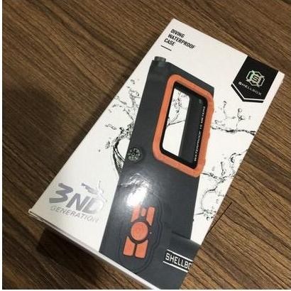 Shellbox Waterproof Case Diving 15M Real Iphone Samsung Universal New