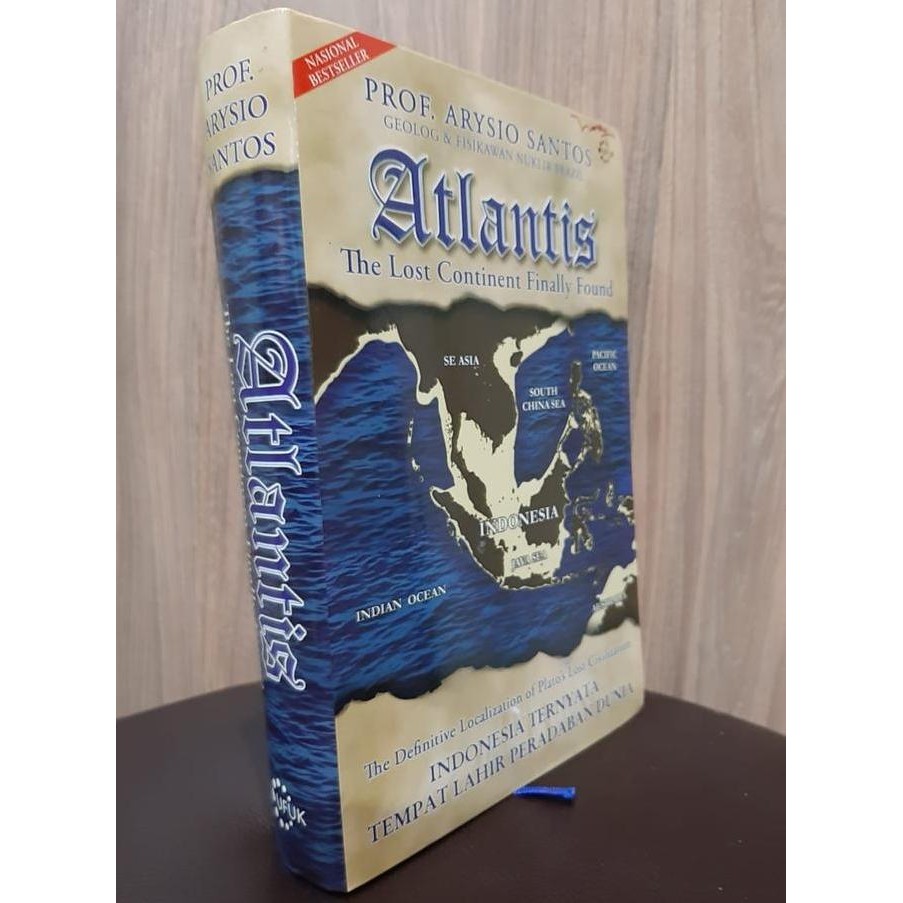 Buku Atlantis Prof. Arsyio Santos Original