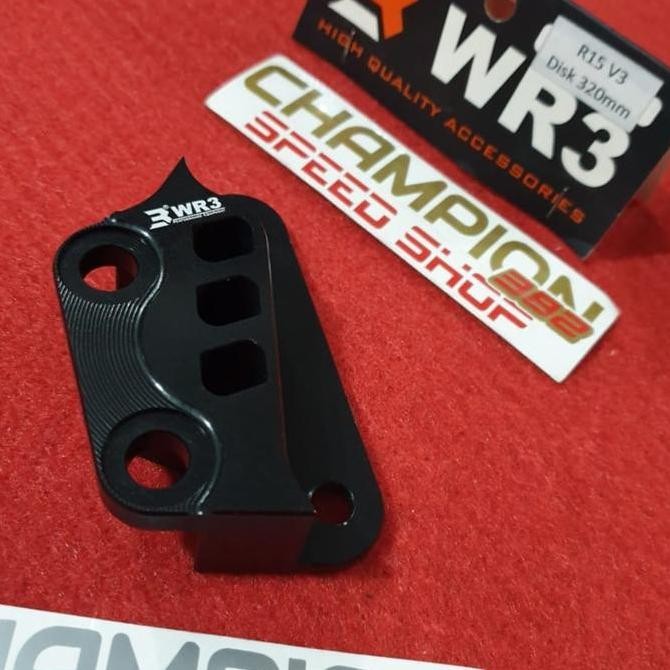 Bracket Breket Kaliper Depan WR3 Brembo P4 4P1P 4 Piston Yamaha R15 V3 Motorcycle Original