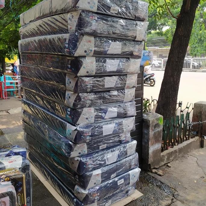 PROMO DISKON - Central Spring Bed Kasur Busa Lotus Rebonded 90x200x18cm Kualitas Terbaik Spring Bed 