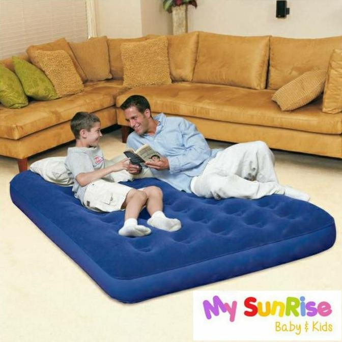 PROMO - TERMURAH  Kasur Angin DOUBLE BESTWAY / Kasur Pompa / Kasur Tiup