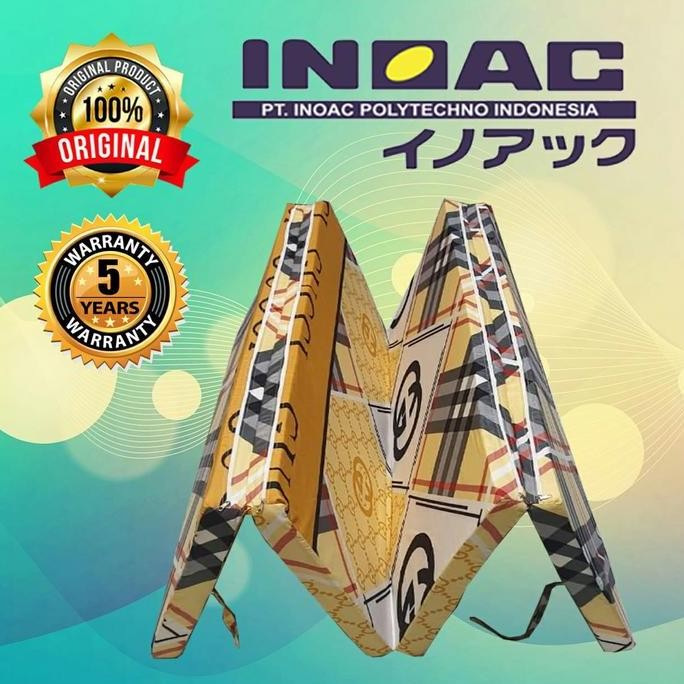 NEW - kasur busa lipat 4 INOAC 70x200x5 cm